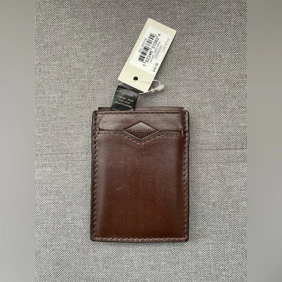Fossil | Bags | Fossil Men Mykel Front Pocket Wallet Medium Brown 